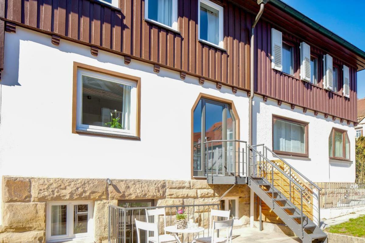 Tiny Ferienwohnung Am Stadtpark Schwäbisch Hall Exteriér fotografie